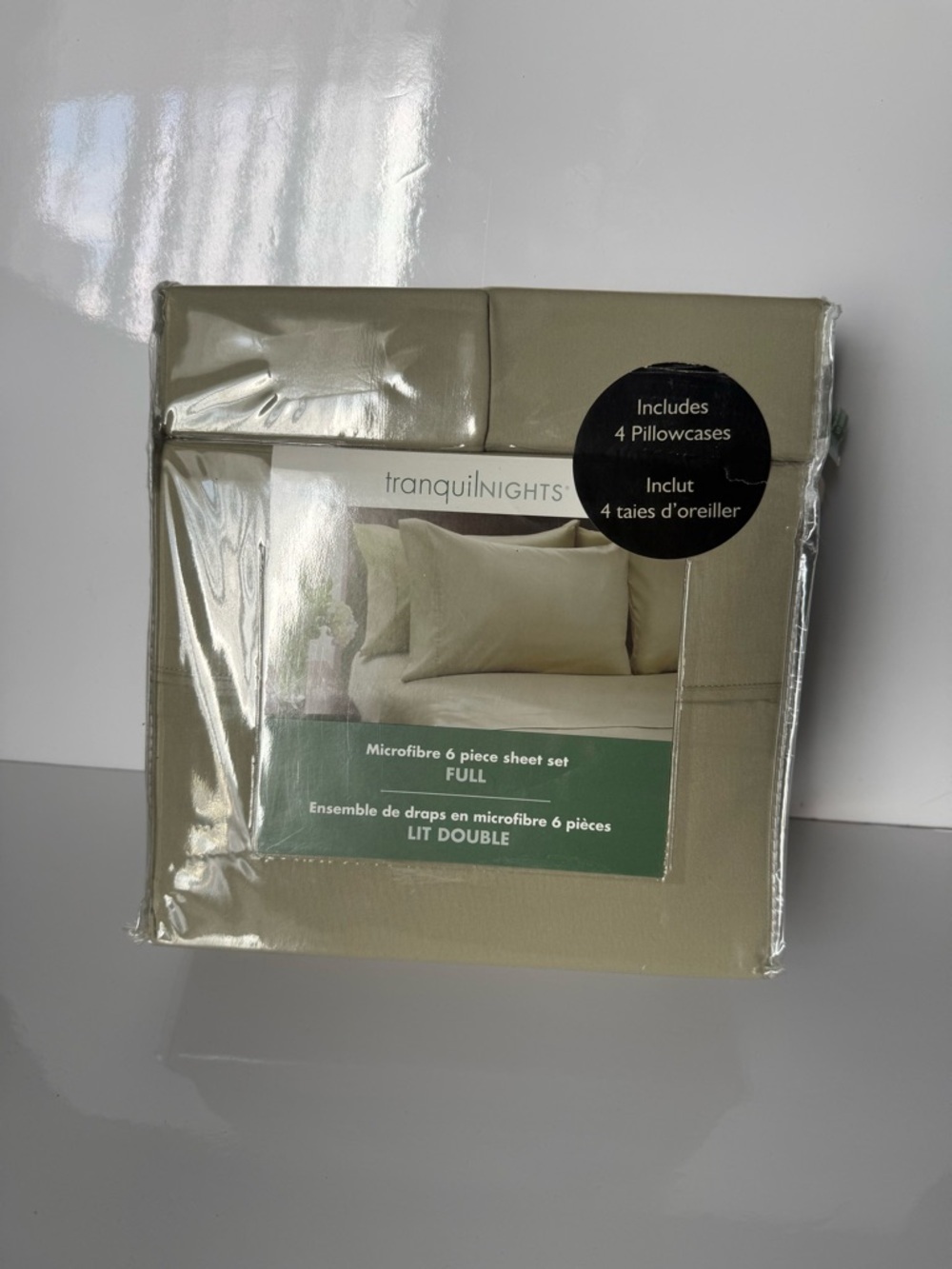 Tranquil Nights Full 6 Piece Set Pillowcase Sheets Luxury Weight Sleep New York